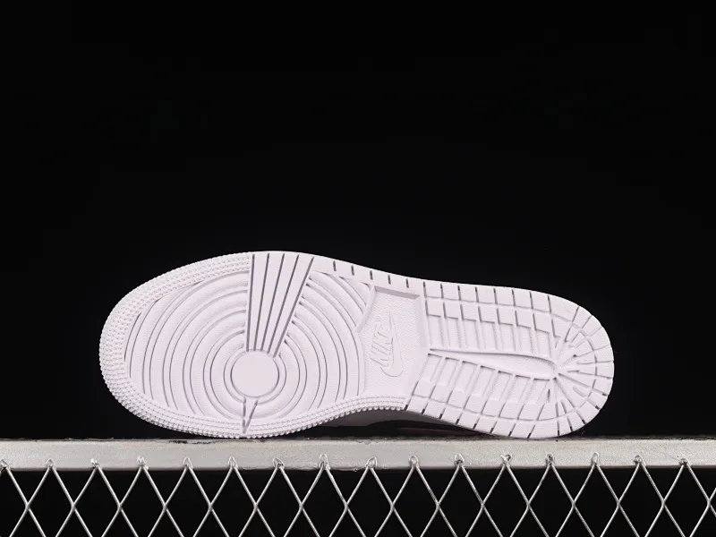 All categories Air Jordan Jordan series basketball shoes Air Jordan 1 Mid G version pure original Air Jordan 1 Mid GS AJ1 Joe 1 gradient grape purple mid-top basketball shoes DQ8423-501